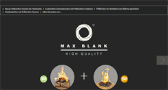 Desktop Screenshot of maxblank.com