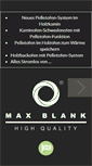 Mobile Screenshot of maxblank.com